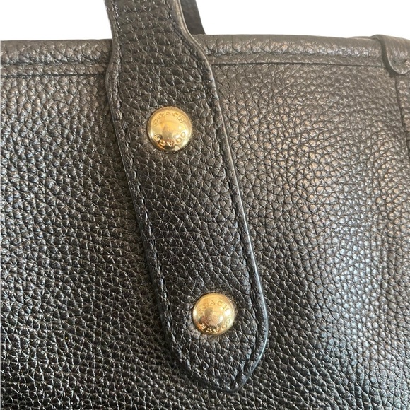 Coach Black Pebbled Leather Taylor Tote - Picture 3 of 12